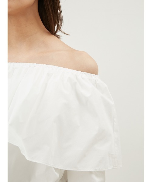 「Mila Owen」 長袖ブラウス 0 ネイビー レディース_画像6