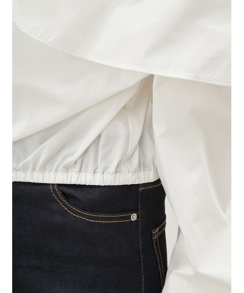 「Mila Owen」 長袖ブラウス 0 ネイビー レディース_画像8