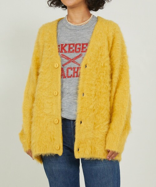 「Freada」 ニットカーディガン SMALL ベージュ レディース_画像7