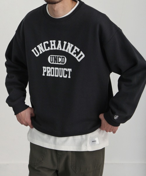 「UNCORD」 長袖Tシャツ X-LARGE ブラック メンズ_画像4