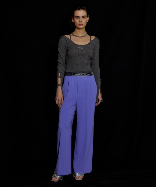 「PRANK PROJECT」 イージーパンツ 38 グリーン レディース_画像5