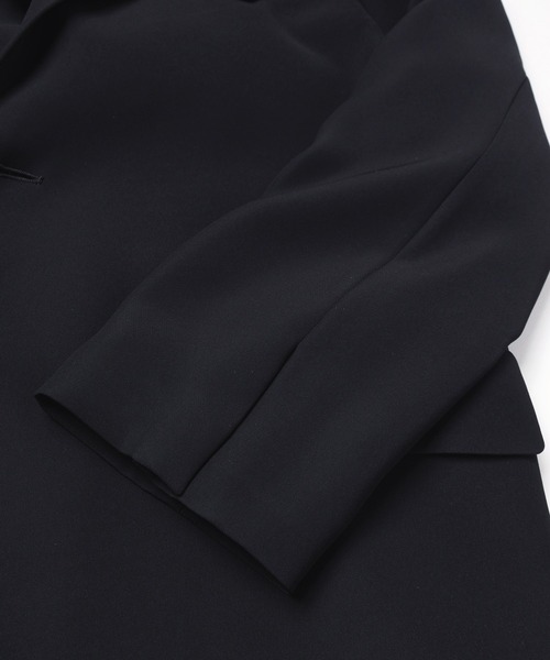 ジャケット テーラードジャケット Dry Double Cloth Slant Belt Tailored Jacket メンズ レディースの画像