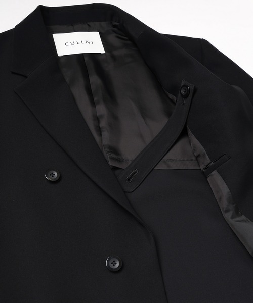 ジャケット テーラードジャケット Dry Double Cloth Slant Belt Tailored Jacket メンズ レディースの画像