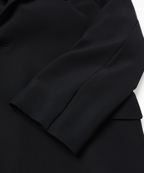 ジャケット テーラードジャケット Dry Double Cloth Slant Belt Tailored Jacket メンズ レディースの画像