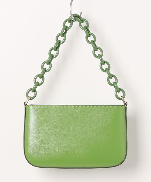 「kate spade new york」 ハンドバッグ ONESIZE グリーン レディースの画像