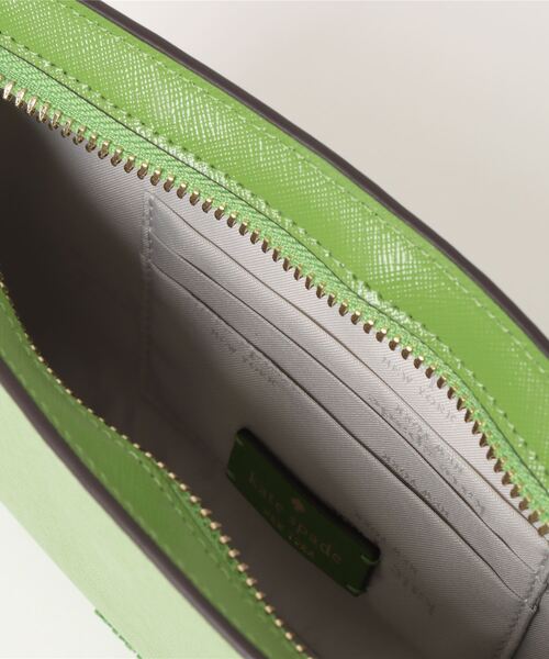 「kate spade new york」 ハンドバッグ ONESIZE グリーン レディースの画像
