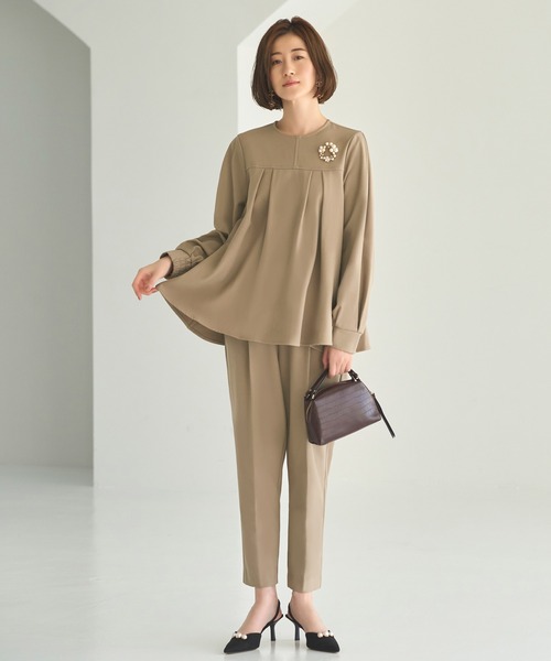 「RUIRUE BOUTIQUE」 セットアップ 4L ネイビー レディース_画像2