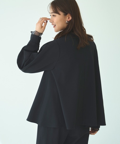 「RUIRUE BOUTIQUE」 セットアップ 4L ネイビー レディース_画像7