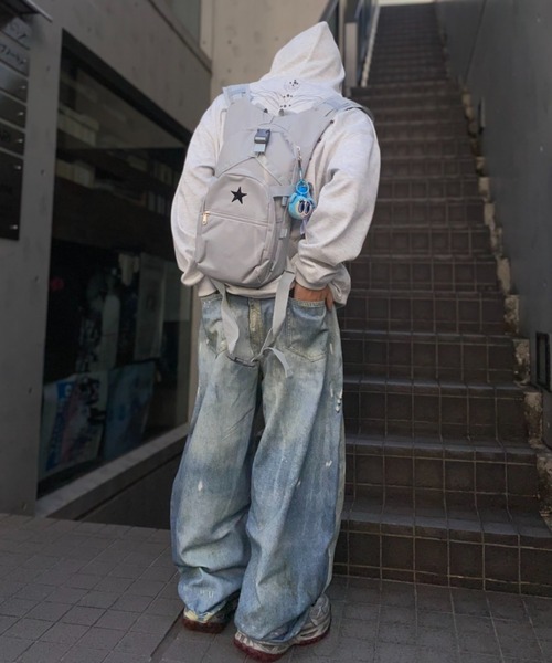 lilful ワイドパンツ ジーンズ 「26年春夏新作」ネクタイデザイン