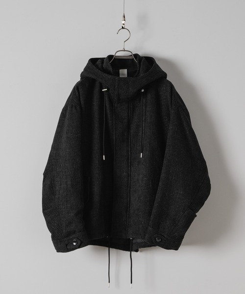 「Casper John」 モッズコート SMALL ブラック メンズの画像2