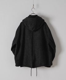 「Casper John」 モッズコート SMALL ブラック メンズの画像3