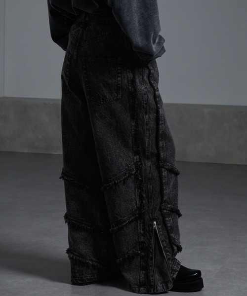 「cussil」 デニムパンツ M グレー メンズ_画像5