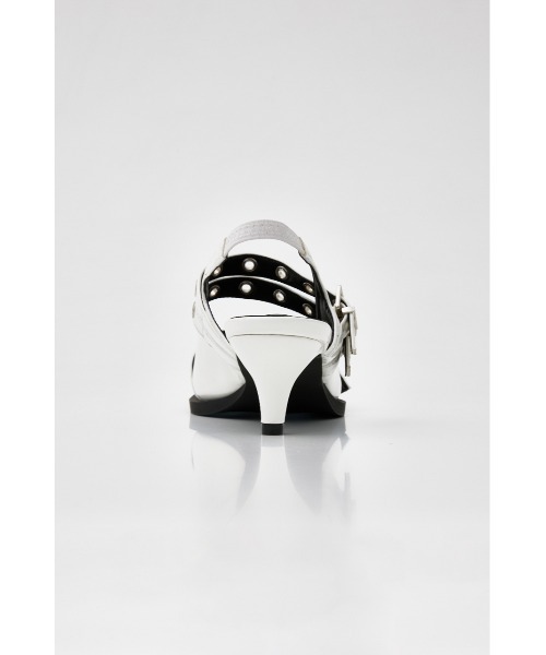 「SLY」 ヒールサンダル SMALL シルバー レディース_画像5