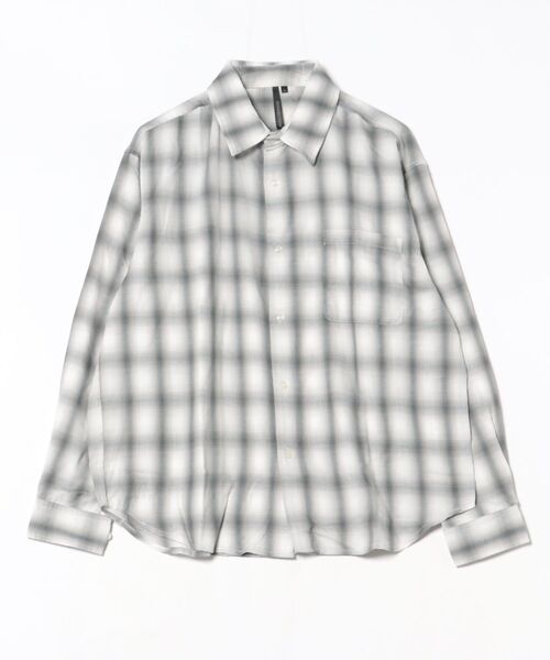 8 シャツ 先染め長袖シャツ メンズ レディース : ZOZOTOWN Yahoo!店