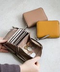 ミニ 二つ折り 二つ折り財布 財布 「スキミン...の詳細画像2