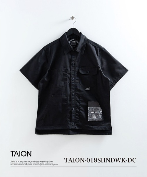 TAION（タイオン） シャツ 「」「ユニセックス」ノンダウン ワーク