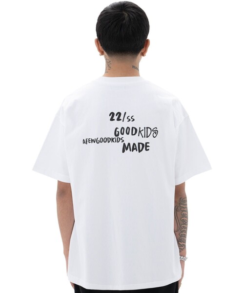 「A FEW GOOD KIDS」 半袖Tシャツ LARGE ホワイト メンズ_画像4
