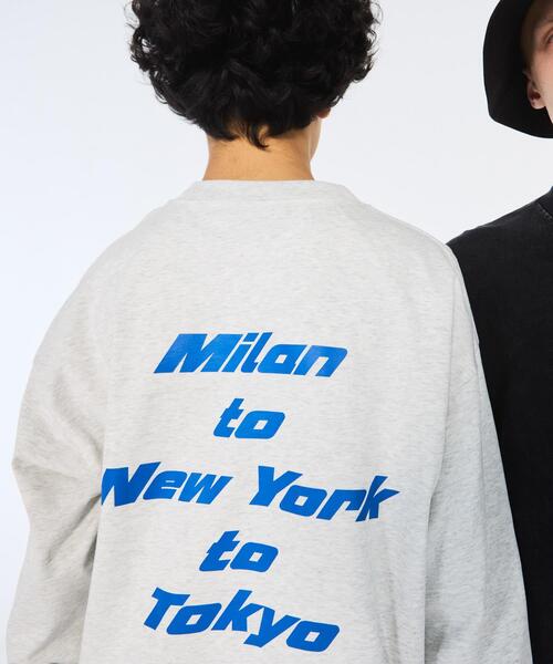 LOTTO（ロット） tシャツ LOTTO M/N/T BACK PRINT LONG-SLEEVE T