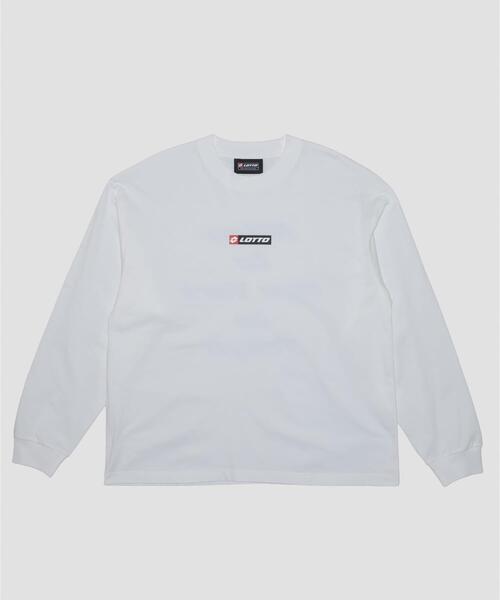 LOTTO（ロット） tシャツ LOTTO M/N/T BACK PRINT LONG-SLEEVE T