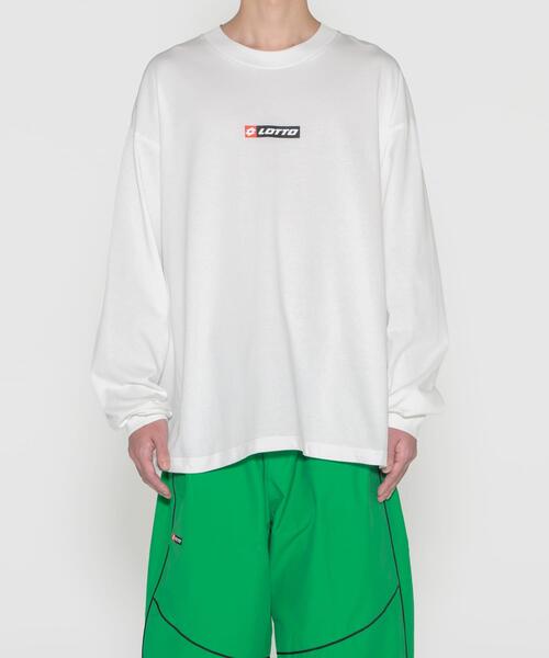LOTTO（ロット） tシャツ LOTTO M/N/T BACK PRINT LONG-SLEEVE T