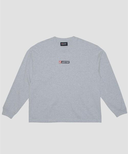LOTTO（ロット） tシャツ LOTTO M/N/T BACK PRINT LONG-SLEEVE T