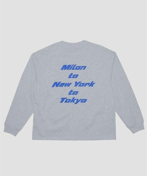 LOTTO（ロット） tシャツ LOTTO M/N/T BACK PRINT LONG-SLEEVE T
