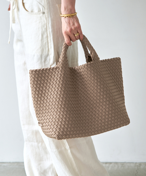 美品　NAGHEDI ナゲディ トートバッグ ナゲディ NAGHEDI バッグ トートバッグ ST. BARTHS LARGE TOTE