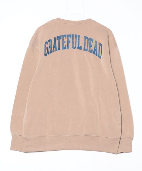「Grateful Dead」 スウェットカットソー M ヘザーチャコール メンズ_画像2
