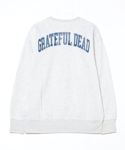 「Grateful Dead」 スウェットカットソー M ヘザーチャコール メンズ_画像8
