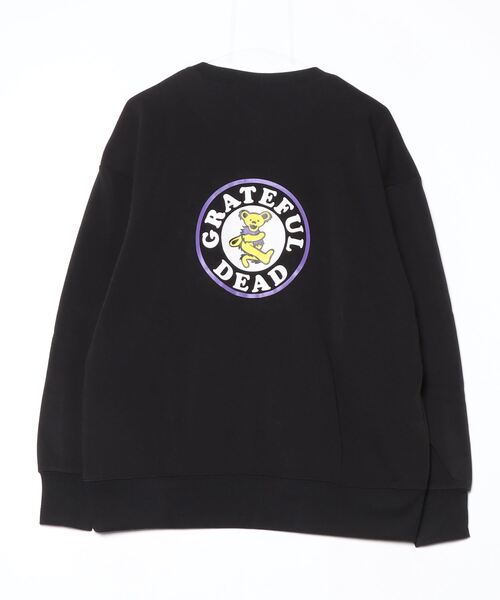 「Grateful Dead」 スウェットカットソー M ヘザーチャコール メンズ_画像9