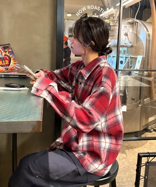 「CIAOPANIC TYPY」 長袖シャツ MEDIUM ネイビー メンズ_画像5