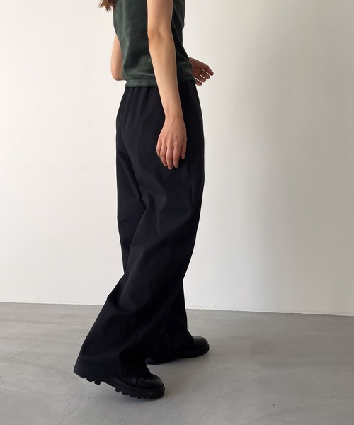 「CANAL JEAN」 「El mar」イージーパンツ ONE SIZE ホワイト レディース_7