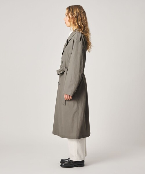 トレンチコート コート 「Steven Alan」コットン トレンチ コート レディースの画像