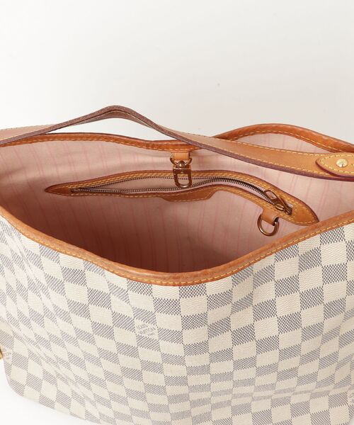 「LOUIS VUITTON」 ダミエ アズール ディライトフルPM ハンドバッグ - ベージュ レディース_画像4