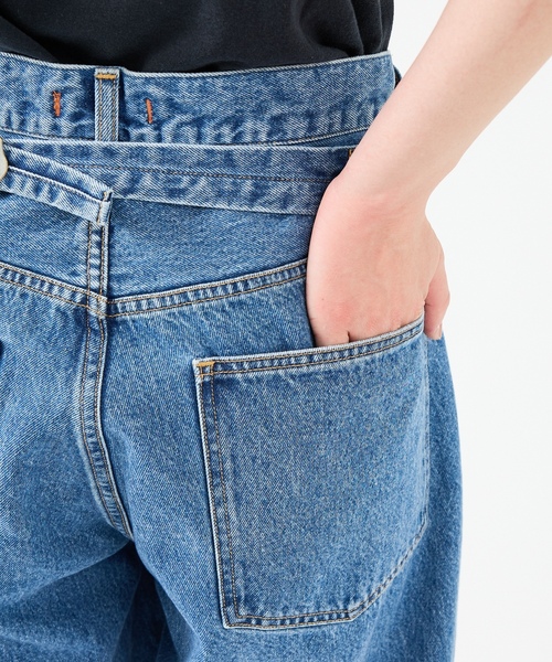 「NEEDBY heritage」 デニムパンツ 31 インディゴブルー メンズ_画像9
