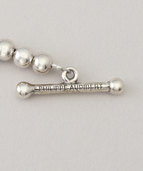 ネックレス 「PHILIPPE AUDIBERT」 Perry necklace brass a レディースの画像