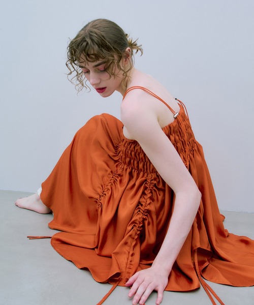 ワンピース cwtch　FLOWER MINI DRESSの画像