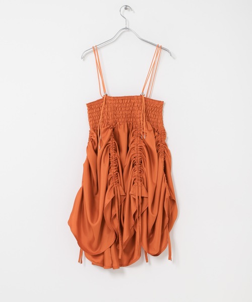 ワンピース cwtch　FLOWER MINI DRESSの画像
