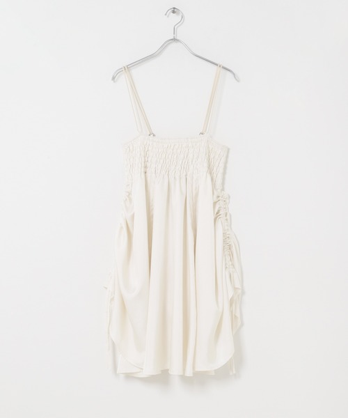 ワンピース cwtch　FLOWER MINI DRESSの画像