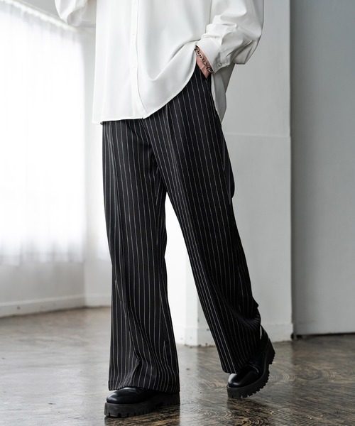 Rocky Monroe（ロッキーモンロー） ワイドパンツ スラックス バック