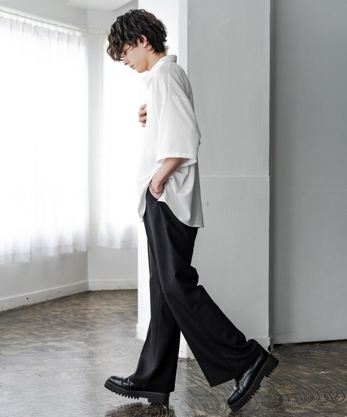 Rocky Monroe（ロッキーモンロー） ワイドパンツ スラックス バック