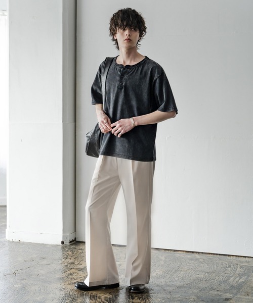 Rocky Monroe（ロッキーモンロー） ワイドパンツ スラックス バック