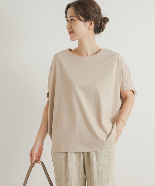 「URBAN RESEARCH DOORS」 半袖カットソー MEDIUM オフホワイト レディース_画像5