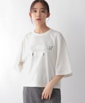 「GLOBAL WORK」 7分袖カットソー ...の詳細画像4