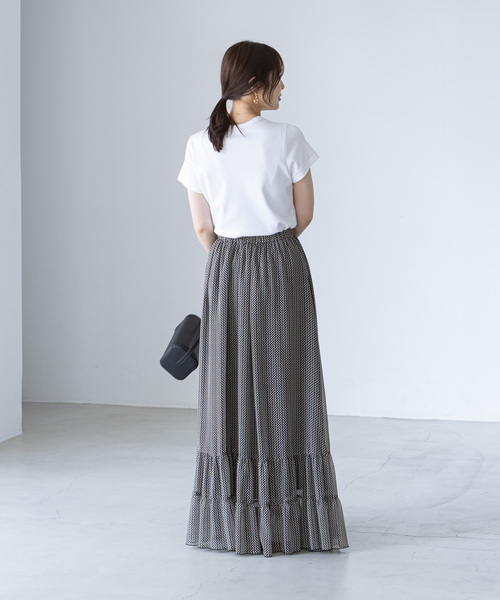 「NOBLE」 半袖Tシャツ FREE ベージュ レディース_画像5