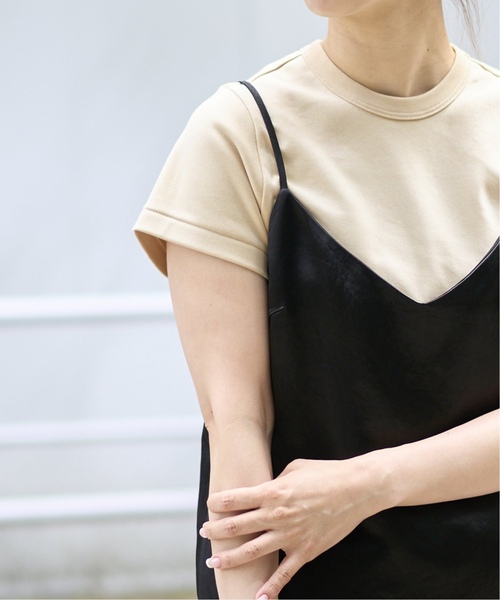 「NOBLE」 半袖Tシャツ FREE ベージュ レディース_画像6