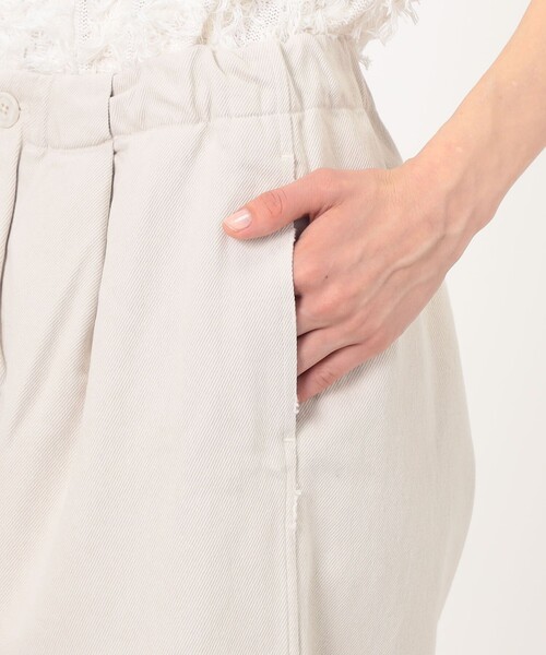 ワイドパンツ パンツ LAUREN MANOOGIAN WASHED CROP パンツ レディースの画像