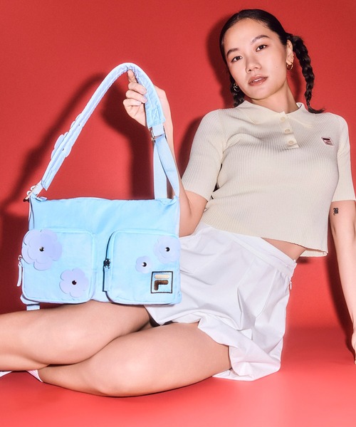 Casselini（キャセリーニ） ショルダーバッグ バッグ FILAフラワー 