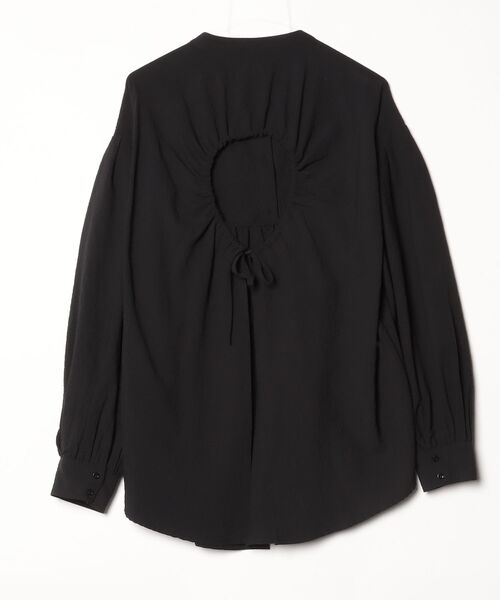 「callautia」 長袖チュニック LARGE ブラック レディース_画像2