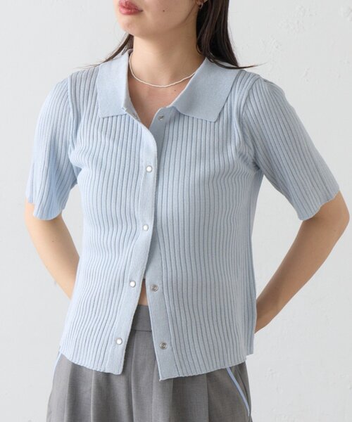 Kastane（カスタネ） カーディガン 半袖 「新色追加/一部店舗限定」B